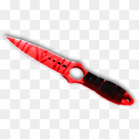 Skeleton Knife Crimson Web, HD Png Download - knives png