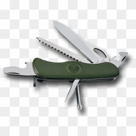 Victorinox 2009 Soldier Knife Bundeswehr Version Nobg - Victorinox Swiss Army, HD Png Download - knives png