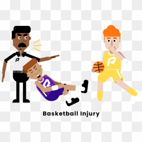Basketball Violations, HD Png Download - injury png