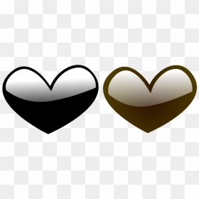 Heart, HD Png Download - black hearts png