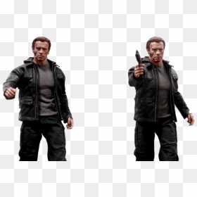 Arnold Schwarzenegger As The Terminator - Arnold Schwarzenegger Terminator Png, Transparent Png - terminator head png