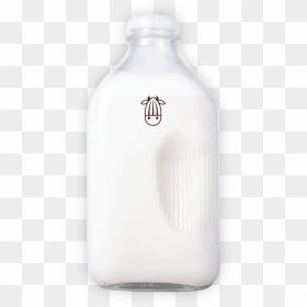 Glass Bottle, HD Png Download - milk gallon png