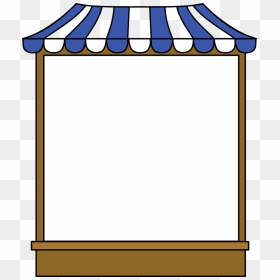 Tent Food Booth Clip Art - Booth Clipart, HD Png Download - carnival banner png