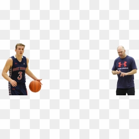 Slide - Dribble Basketball, HD Png Download - basketball players png