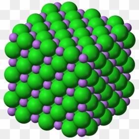 Lithium Chloride Model, HD Png Download - molecules png