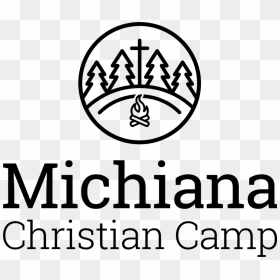 Michiana Christian Camp Vertical Black - Circle, HD Png Download - vertical black line png