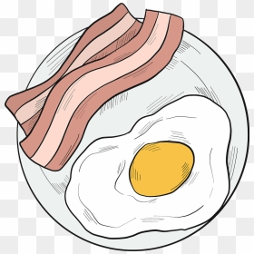 Bacon And Eggs Clipart, HD Png Download - bacon and eggs png