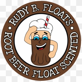 Root Beer Float Whiffer Stickers Scratch & Sniff Stickers - Ice Cream Float, HD Png Download - root beer float png