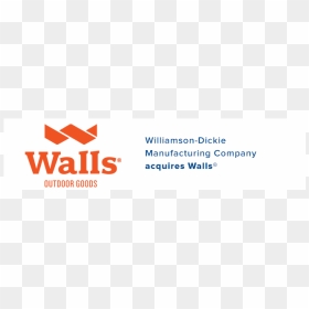 Williamson-dickie Manufacturing Company Acquires Walls® - Walls Outdoor Goods, HD Png Download - dickies logo png