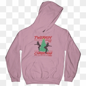 Twerking Around The Christmas Tree - Hoodie, HD Png Download - twerking png