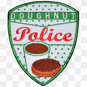 Police Donut Patch, HD Png Download - krispy kreme logo png
