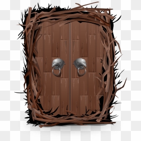 Puerta De Madera Animada Png , Png Download - Cupboard, Transparent Png - puerta png