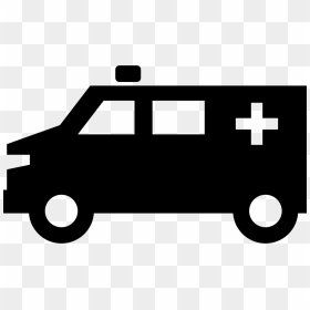 Icon , Png Download - Ambulance Black And White Png, Transparent Png - ambulance icon png