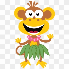 Silly Summer Fun Free Clipart - Fun Summer Clipart, HD Png Download - funny monkey png