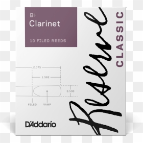 Daddario Reserve Djr10305, HD Png Download - reeds png