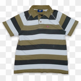 Vintage Dickies Striped Polo Shirt - Dickies Mens Striped Shirt, HD Png Download - dickies logo png
