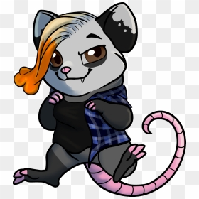Tumblr Otz10msl9e1ur3k6wo1 - Cartoon, HD Png Download - opossum png