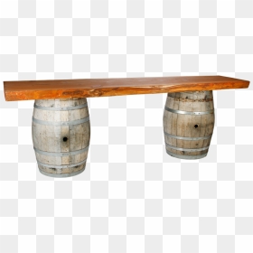 Rustic Redwood Bar Table - Bar Table Png, Transparent Png - bar table png