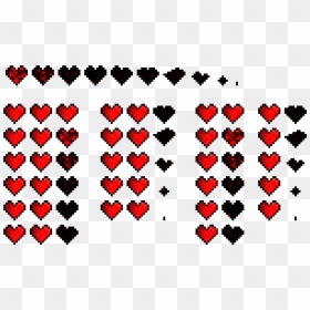 Heart, HD Png Download - pixel hearts png
