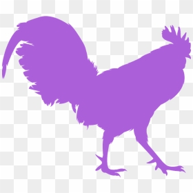Voces De Animales, HD Png Download - rooster silhouette png