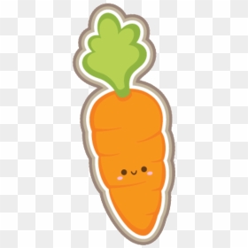 Cute Carrot Transparent Image - Cute Carrot Clipart Png, Png Download - cute food png