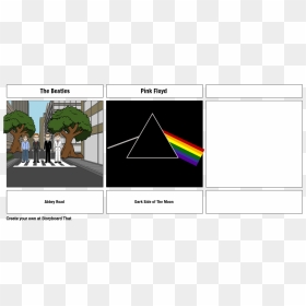 Diagram, HD Png Download - dark side of the moon png