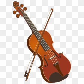 Violin Musical Instrument Clipart - Clipart Picture Of Violin, HD Png Download - music instruments clipart png
