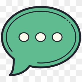 Speech Bubble Icon - Circle, HD Png Download - air bubbles png
