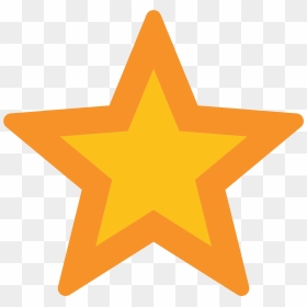 Star Emoji Meaning Star Emoji Meaning - Rounded Edge Star Png, Transparent Png - single emoji png
