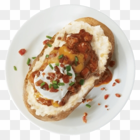 Chili Stuffed Baked Potato - Texas Toast, HD Png Download - baked potato png