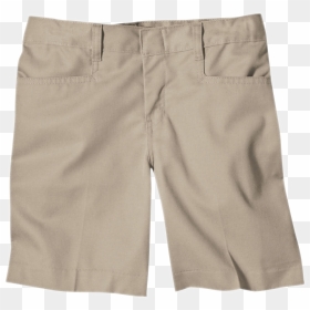 Dickies Girls Classic Shorts [khaki] , Png Download - Bermuda Shorts, Transparent Png - dickies logo png