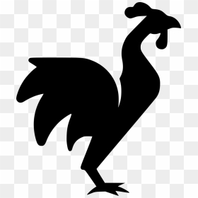 Rooster - Illustration, HD Png Download - rooster silhouette png