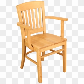 Transparent Wooden Chair Png - Chair, Png Download - wood furniture png