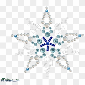 Snowflake From Pearls And Germs Png By Melissa-tm On - Portable Network Graphics, Transparent Png - germs png