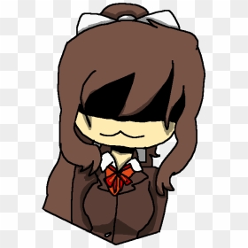 Cartoon, HD Png Download - monika ddlc png