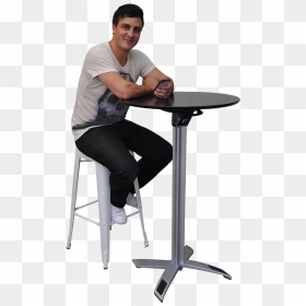 Standing Bar Tables Round, HD Png Download - bar table png