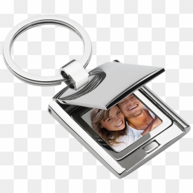 Key Ring Photo Frame, HD Png Download - keychain png