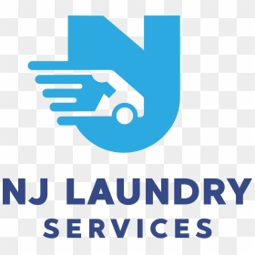 Nj Laundry Home Logo, HD Png Download - folded clothes png