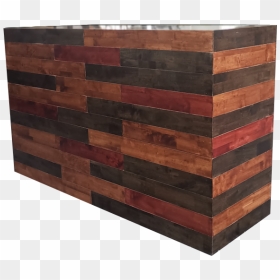 Rustic Wooden Bar - Plywood, HD Png Download - wood furniture png