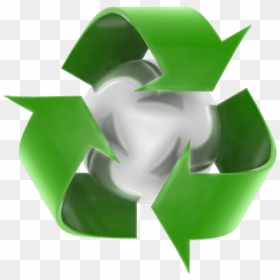 Recycle Clipart Waste Generation - Recycle Symbol, HD Png Download - save earth png