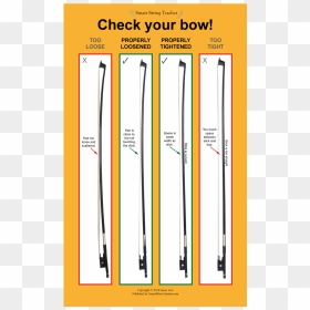 Calligraphy, HD Png Download - violin bow png