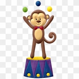 Desenho De Macaco Em Circo, HD Png Download - funny monkey png