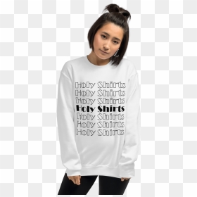 Sweater, HD Png Download - shirt outline png