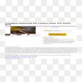 Web Page, HD Png Download - violin bow png