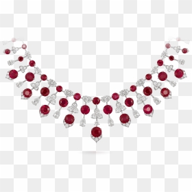 Ruby Necklace 1003101 Close Up , Png Download - David Morris Ruby Necklace, Transparent Png - close png transparent
