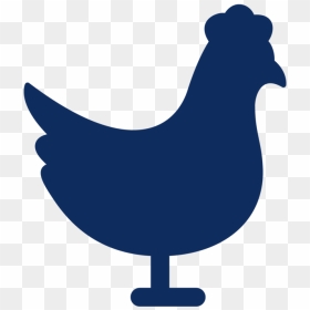 Poultry-01, HD Png Download - rooster silhouette png