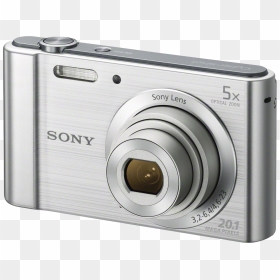 Sony Dscw800b Digital Camera - Sony W800 Camera, HD Png Download - vlog camera png