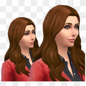 Elizabeth Olsen Sims 4, HD Png Download - elizabeth olsen png