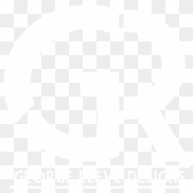 George Reeve Designs Logo White - Poster, HD Png Download - underline designs png