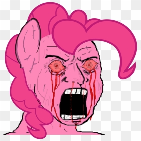 Transparent Cartoon Roller Coaster Clipart - Pink Wojak Png, Png Download - wojak png